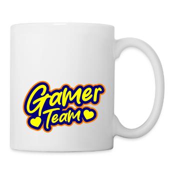 Équipe de joueurs - Mug blanc - blanc - Droite