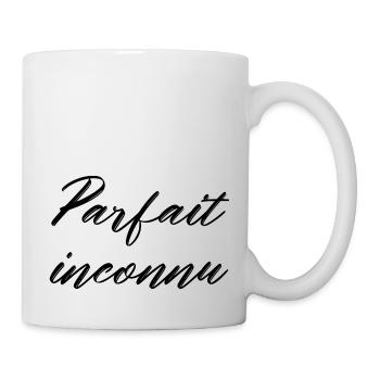 Mode Paris Glamour "Parfait Inconnu" - Tasse - Weiß - Rechts