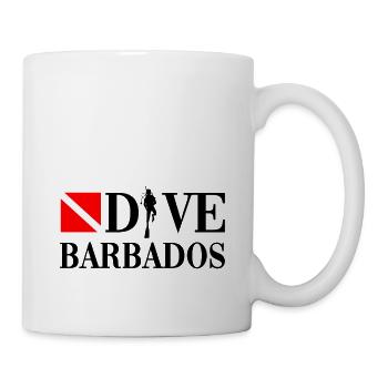 Plongée - Barbade - Plongeurs - Plongée - Antilles - Mug blanc - blanc - Droite