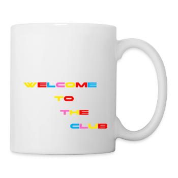 Bienvenue au Club - Mug blanc - blanc - Droite