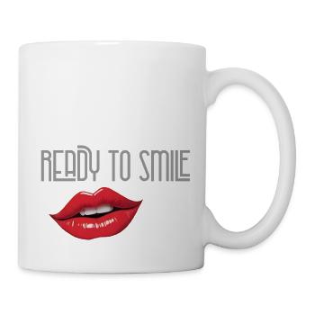 ready to smile - Mug - white - Right