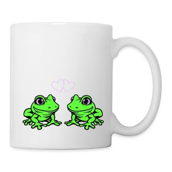 Frog Comic Love - Mug - white - Right