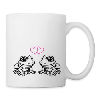 Frog Comic Love - Mug - white - Right