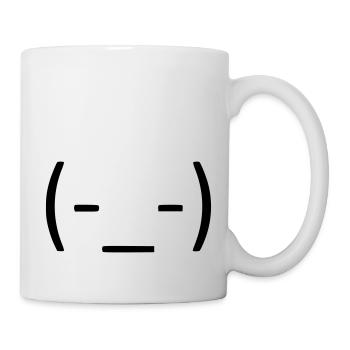 Just keep calm! 😑 - Mug - white - Right
