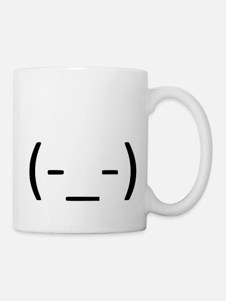 Restez calme ! 😑 - Mug blanc - blanc