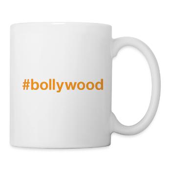 BOLLYWOOD Hashtag - Tasse - Weiß - Rechts