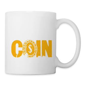 Hushed Histories: The Art of Coin Whispering - Tasse - Weiß - Rechts