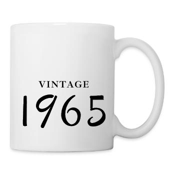 Vintage 1965 - Birthday Gift Idea - Mug - white - Right