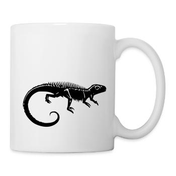 Fossile dinosaure - Mug blanc - blanc - Droite