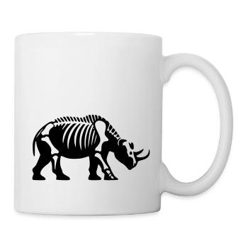 Nashorn - Tasse - Weiß - Rechts