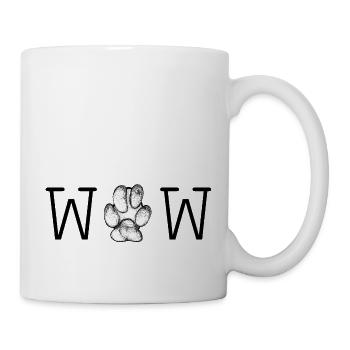 WOW - Tasse - Weiß - Rechts