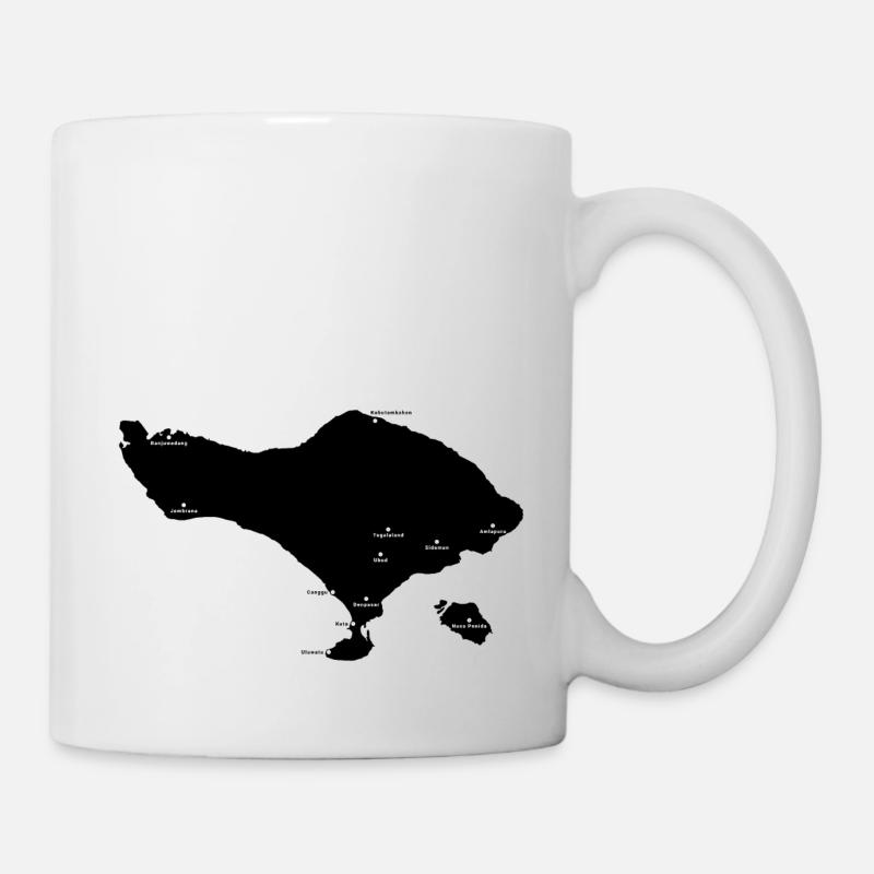 Bali - Mug blanc - blanc