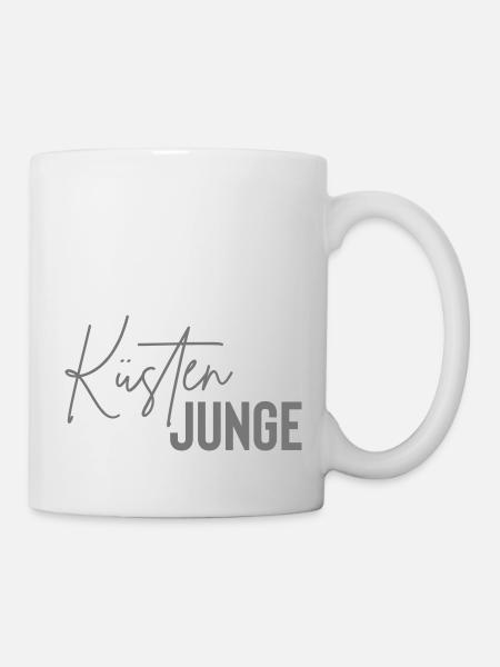 küsten junge - Tasse - Weiß