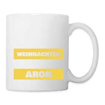 First name Aron - Mug - white - Right