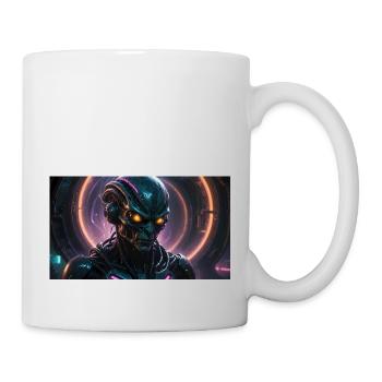 Alien 2 - Tasse - Weiß - Rechts