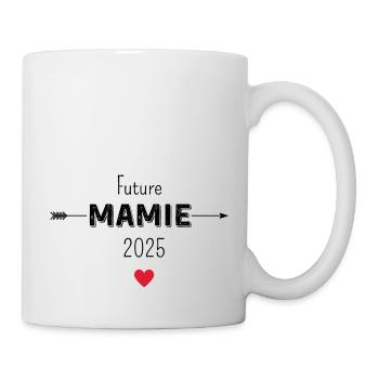Future mamie 2025 - Mug blanc - blanc - Droite