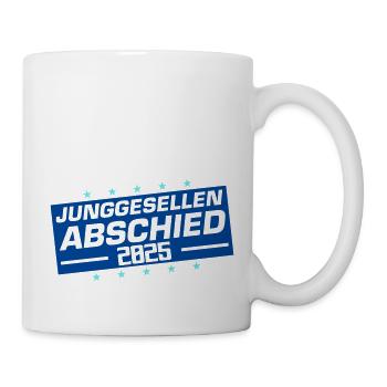 Enterrement de vie de garçon 2025 - Mug blanc - blanc - Droite