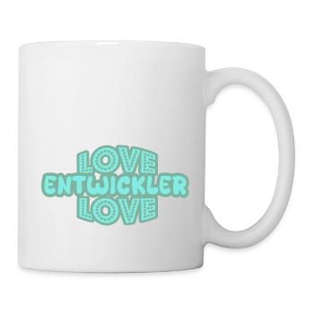 Developers as a saying - Mug - white - Right