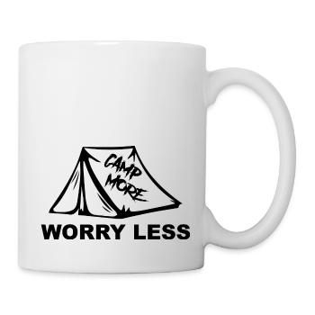 Camping camping-car caravane aventure - Mug blanc - blanc - Droite