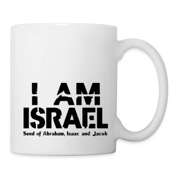 Hebrew Heritage: Israel, Descendants of Abraham - Mug - white - Right