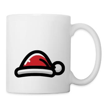 Weihnachtsmütze - Tasse - Weiß - Rechts