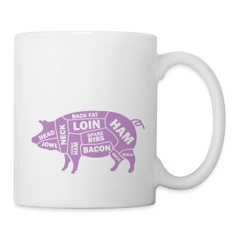 Pig Schwein - Mug - white - Right