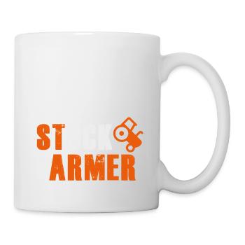 STUCK FARMER - Mug - white - Right