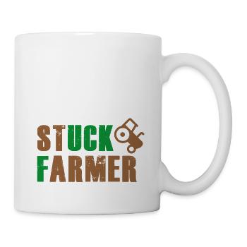 STUCK FARMER BROWN GREEN - Mug - white - Right