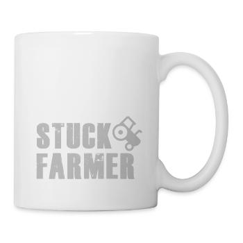STUCK FARMER MID GREY - Mug - white - Right