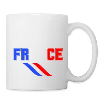 drapeau france cadeau, cadeau france drapeau - Mug blanc - blanc - Droite