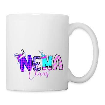 Noël Père Noël 2024 2025 film vacances famille xms - Mug blanc - blanc - Droite