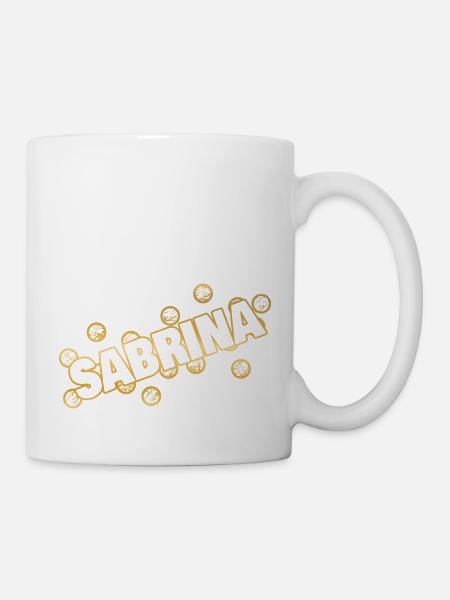 Sabrina comme prénom - Mug blanc - blanc