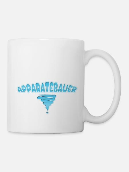 Apparatebauer als Beruf - Tasse - Weiß