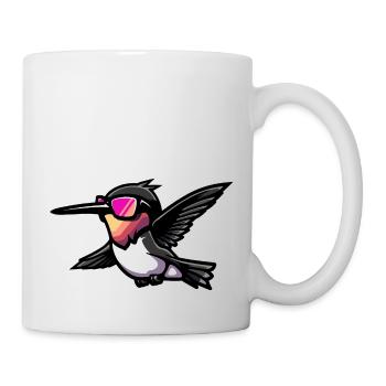 Hummingbird Bird Comic Cool - Mug - white - Right