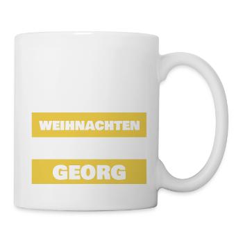 Geschenk für Georg - Tasse - Weiß - Rechts