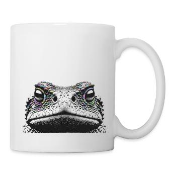 Grenouille - Mug blanc - blanc - Droite