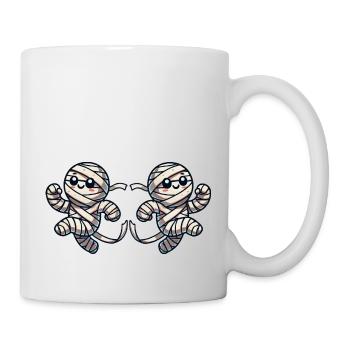 mumie comic 2 - Tasse - Weiß - Rechts