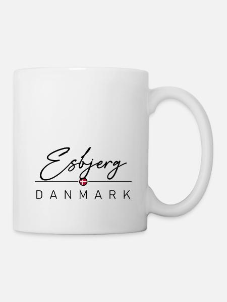 Dänemark - Esbjerg - Danmark - Denmark - Tasse - Weiß
