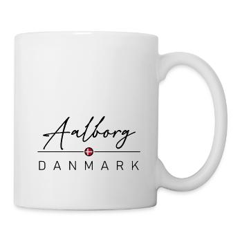 Dänemark - Aalborg - Denmark - Tasse - Weiß - Rechts