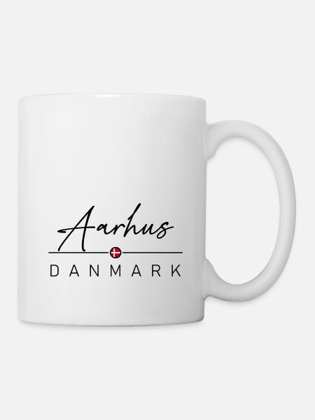 Dänemark - Aarhus - Denmark - Tasse - Weiß