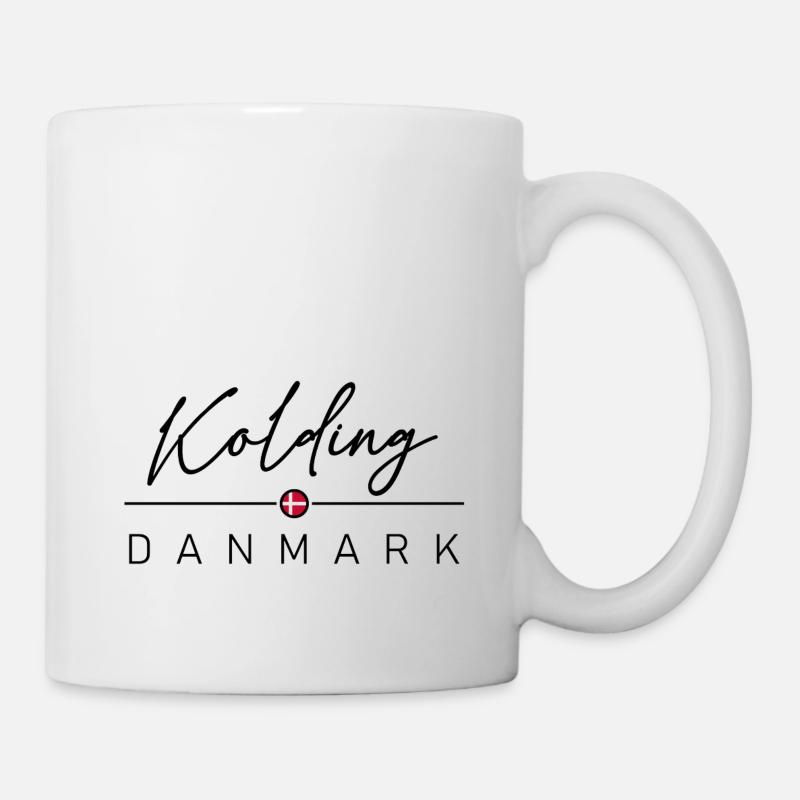 Dänemark - Kolding - Danmark - Denmark - Tasse - Weiß