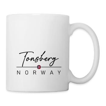 Norwegen - Tonsberg - Norge - Norway - Tasse - Weiß - Rechts