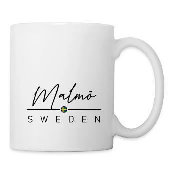 Schweden - Malmö - Suède - Sverige - Mug blanc - blanc - Droite
