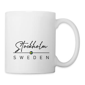 Schweden - Stockholm - Suède - Sverige - Mug blanc - blanc - Droite