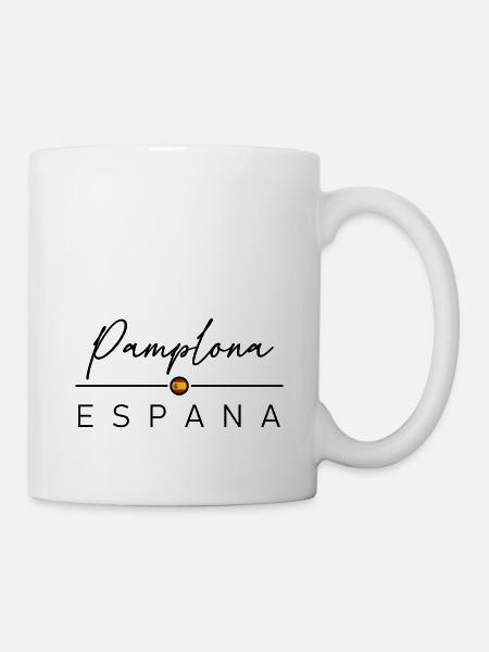 Spain - Pamplona - Spanien - Espana - Tasse - Weiß