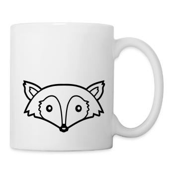 Fox Red Fox Wild Animal Clever Forest Inhabitants - Mug - white - Right