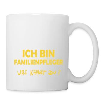 Aidant familial - Mug blanc - blanc - Droite