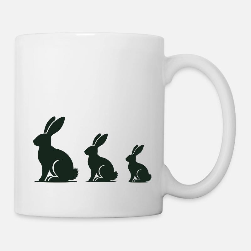 Rabbit rabbit rabbit - Mug - white