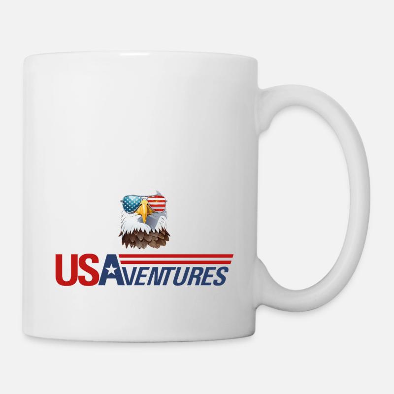 Eagle head logo - Mug blanc - blanc