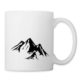 Ski Mountains - Mug - white - Right